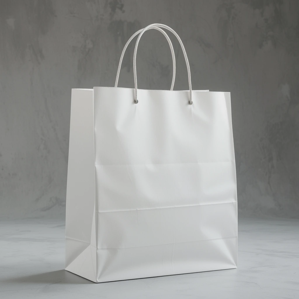 plain white bag 4